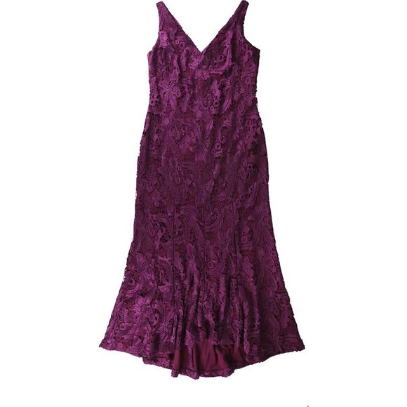 Ralph Lauren Womens Lace Sheath Dress, Purple, NWT Ralph Lauren Womens Lace Sheath Dress, Purple, NWT